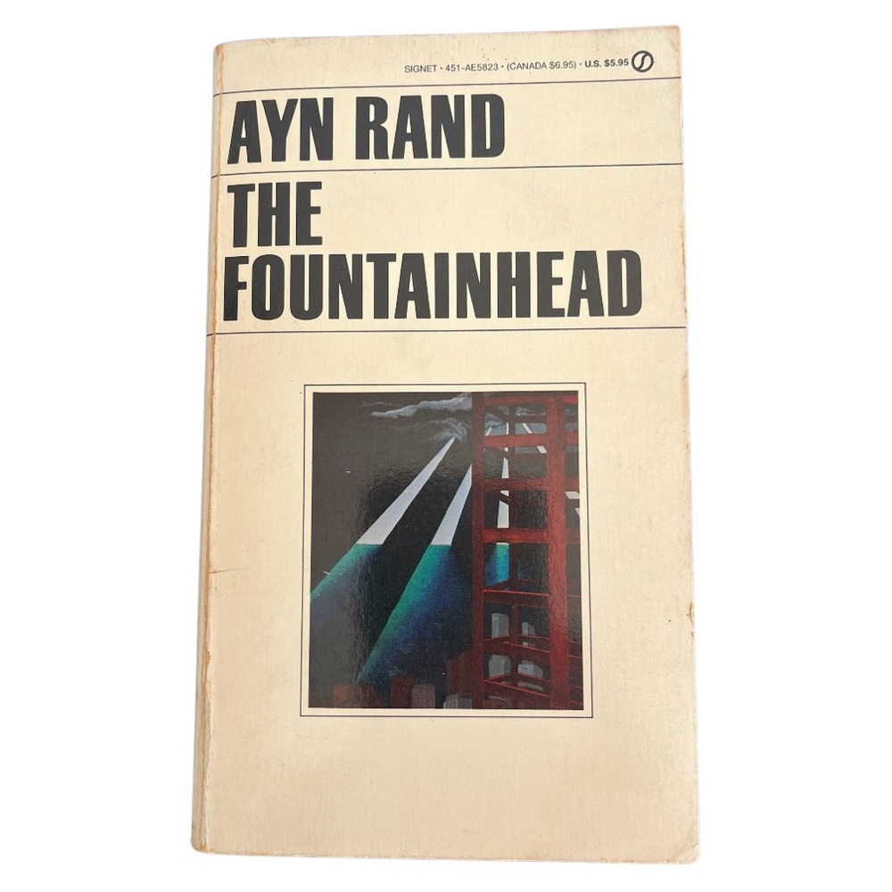 The Fountainhead Ayn Rand Paperback 1971 Signet Penguin